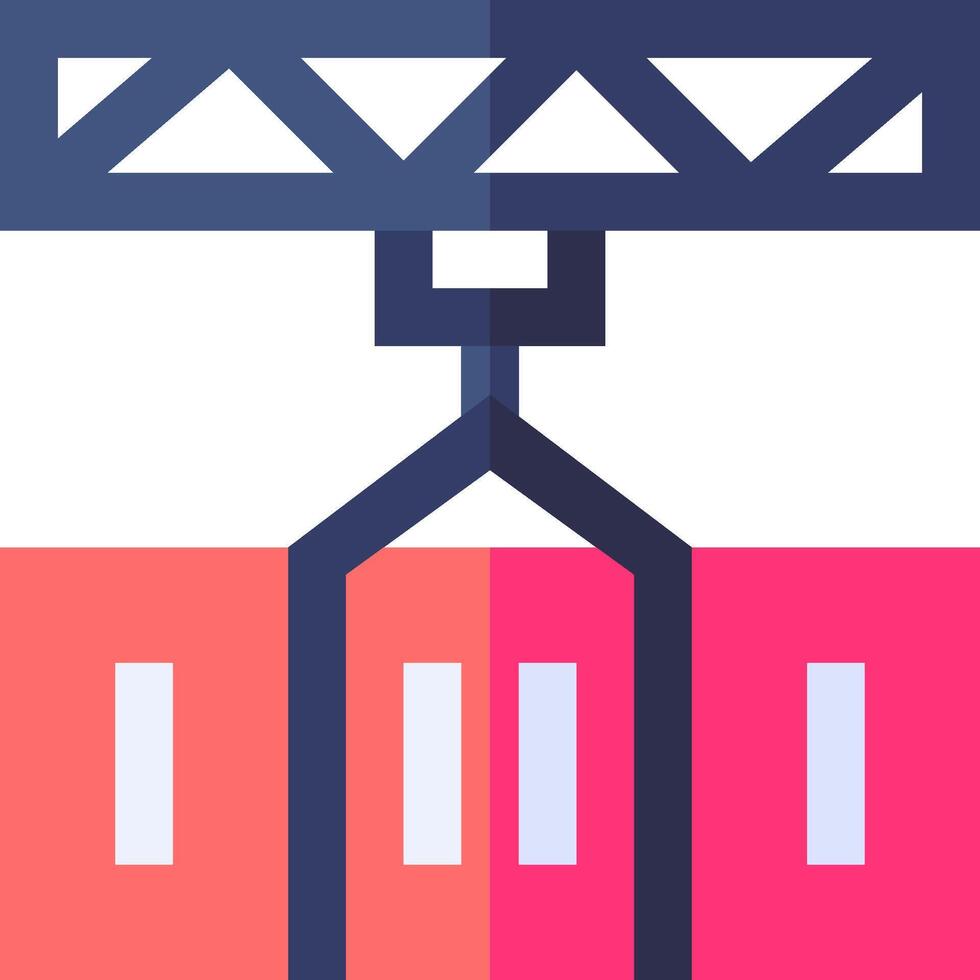 crane illustration design vector