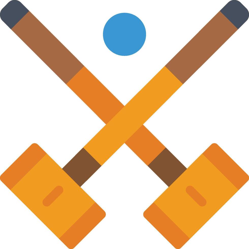 croquet illustration design vector