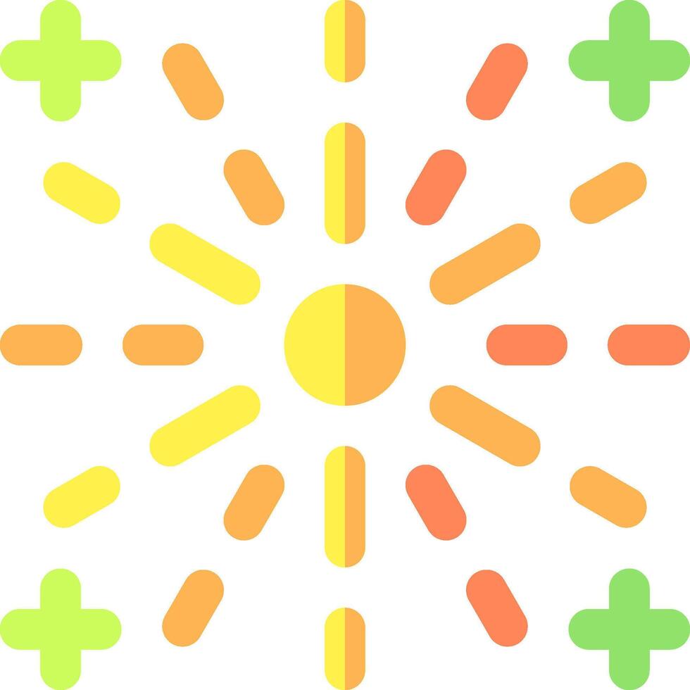 fireworks illustration design vector