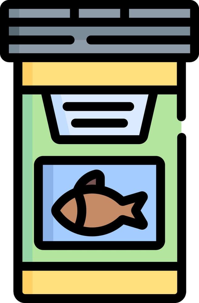fish food illustration design vector