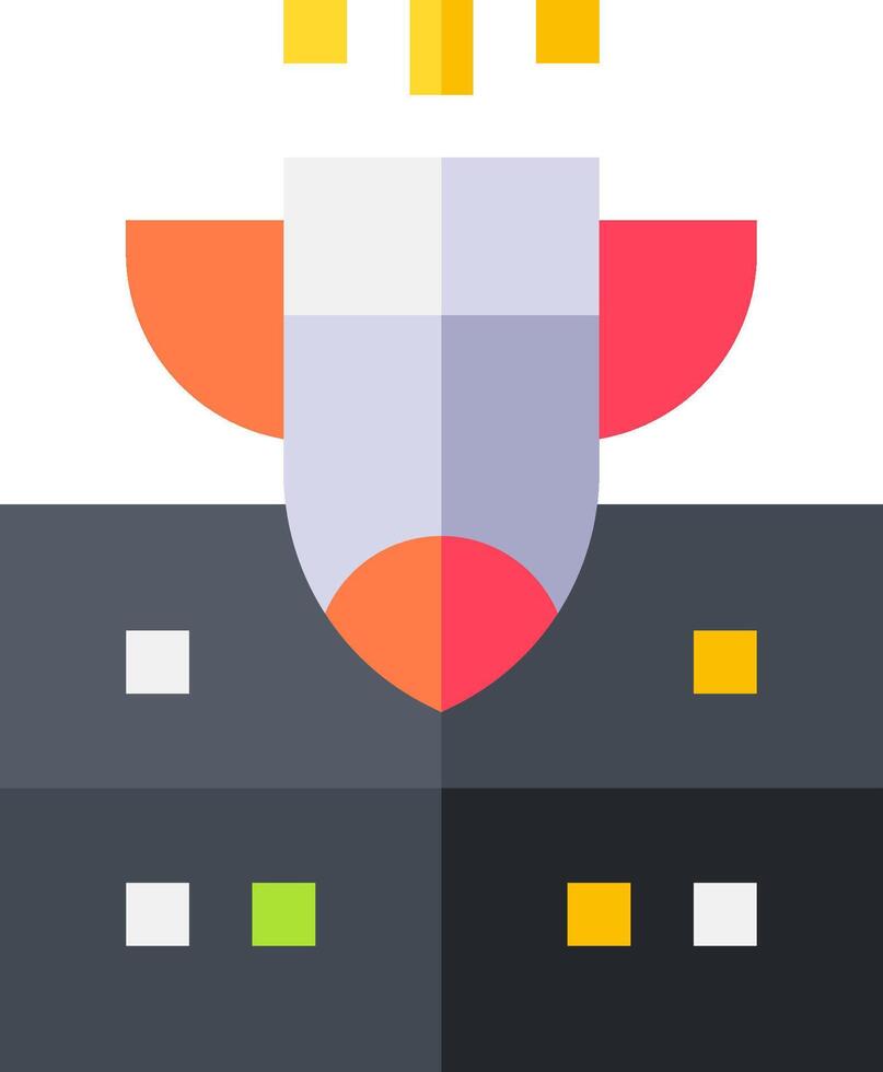 ddos illustration design vector