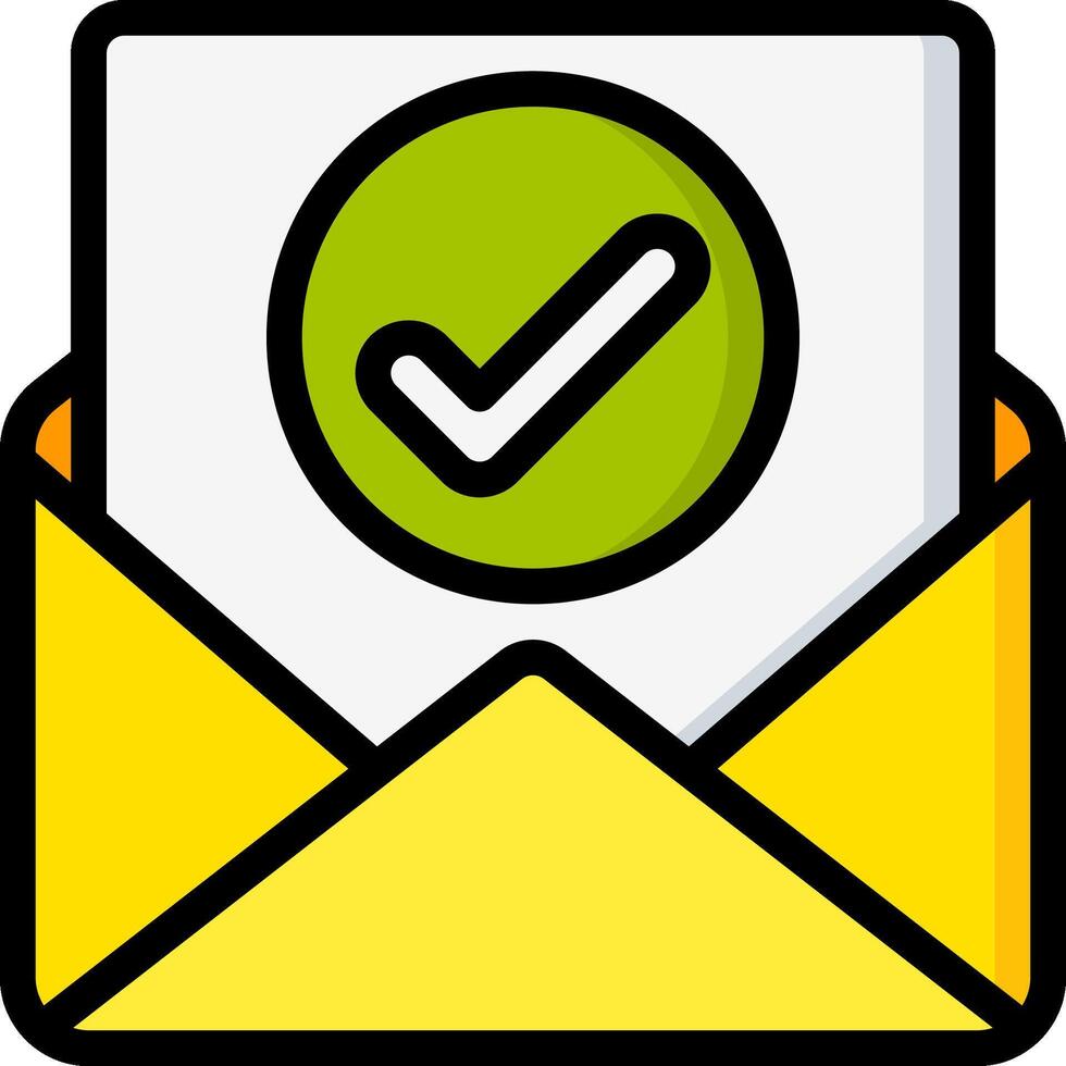 email illustration design vector
