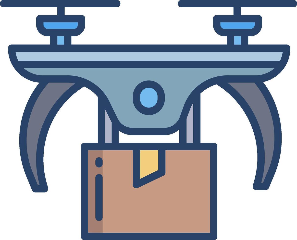 drone illustration design vector