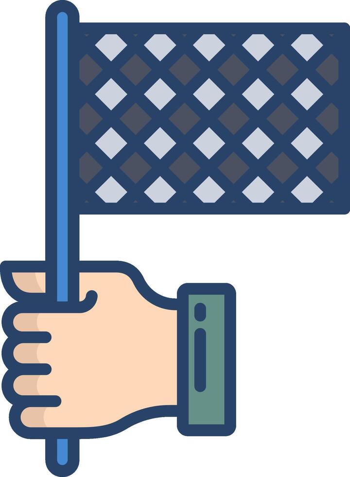 flag illustration design vector