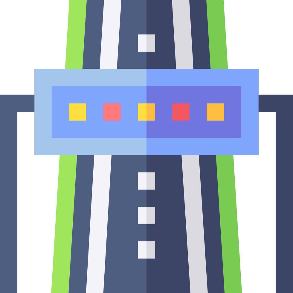highway illustration design vector