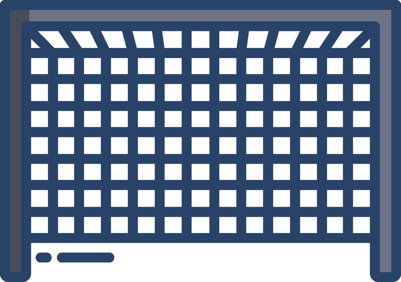 goal post illustration design vector