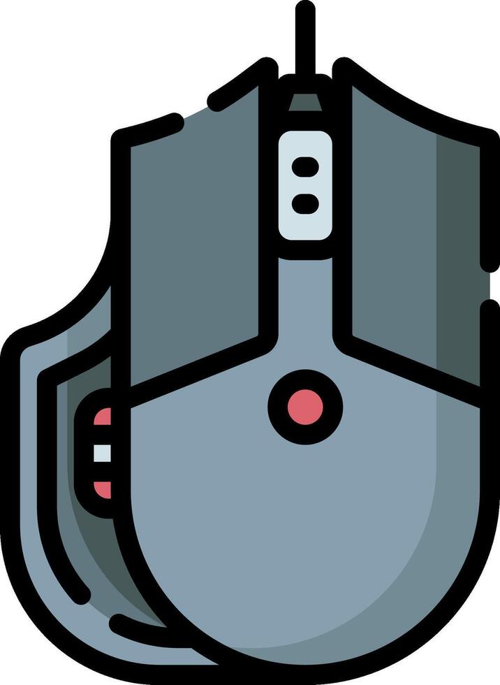 mouse illustration design vector