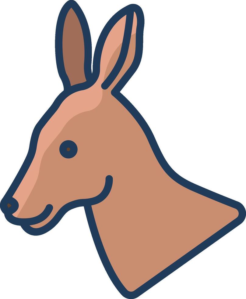 kangaroo illustration design vector