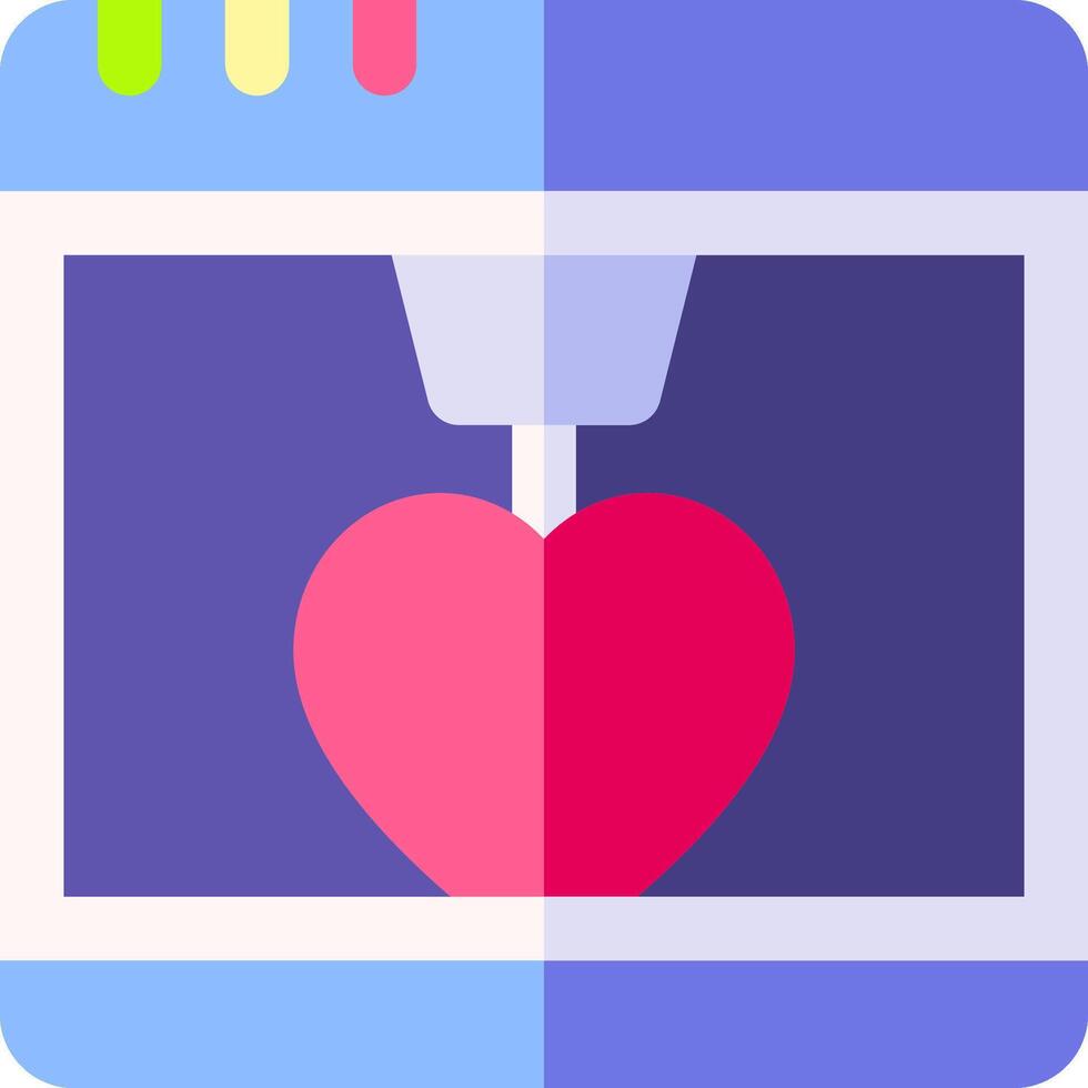 organ printing illustration design vector