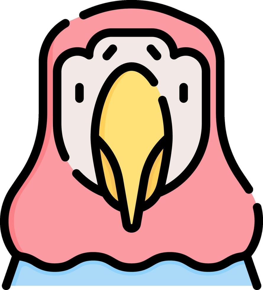 parrot illustration design vector