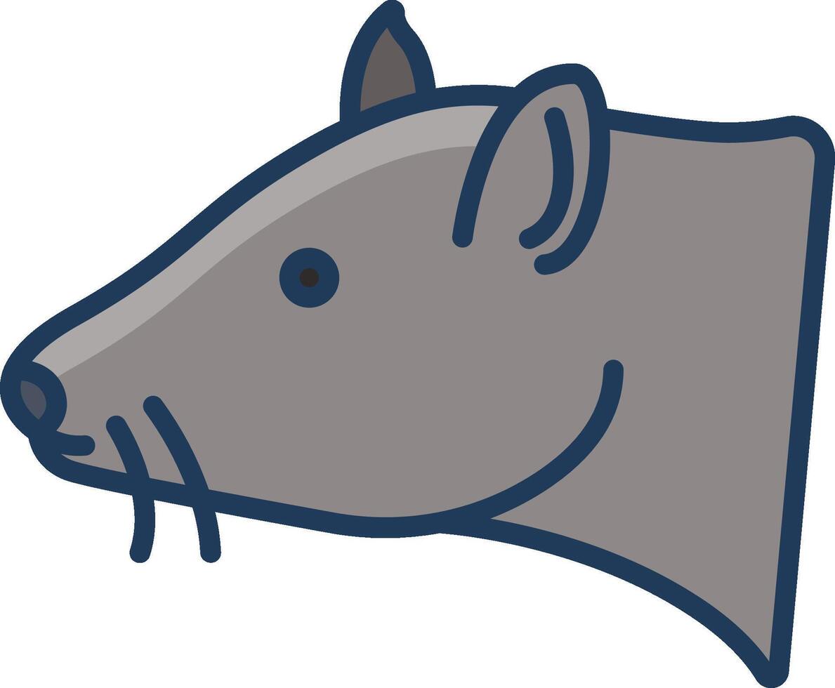rat illustration design vector