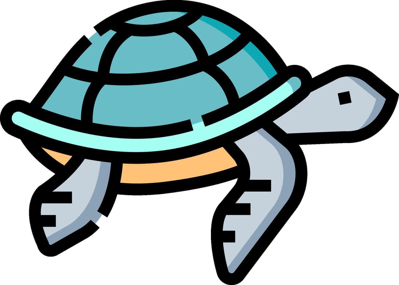 sea turtle illustration design vector
