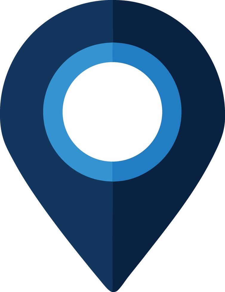 Location Pin Icon for Navigation and Maps vector