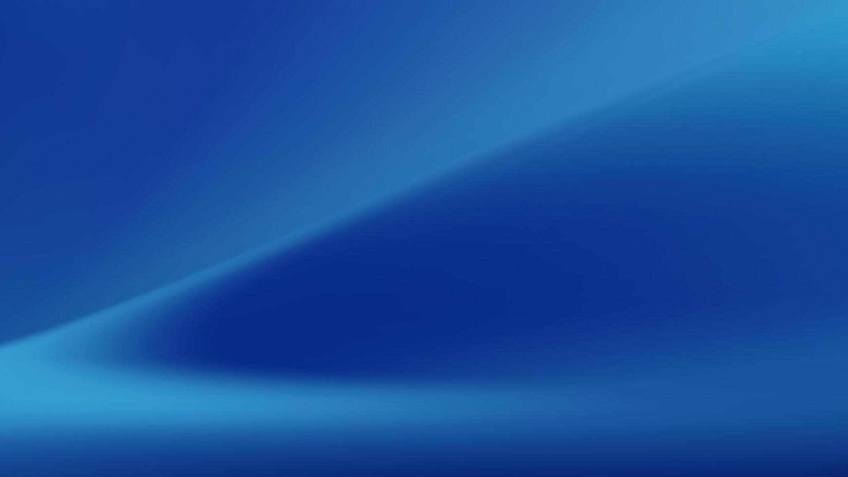 Vibrant fluid blue background. Abstract futuristic backdrop design. vector