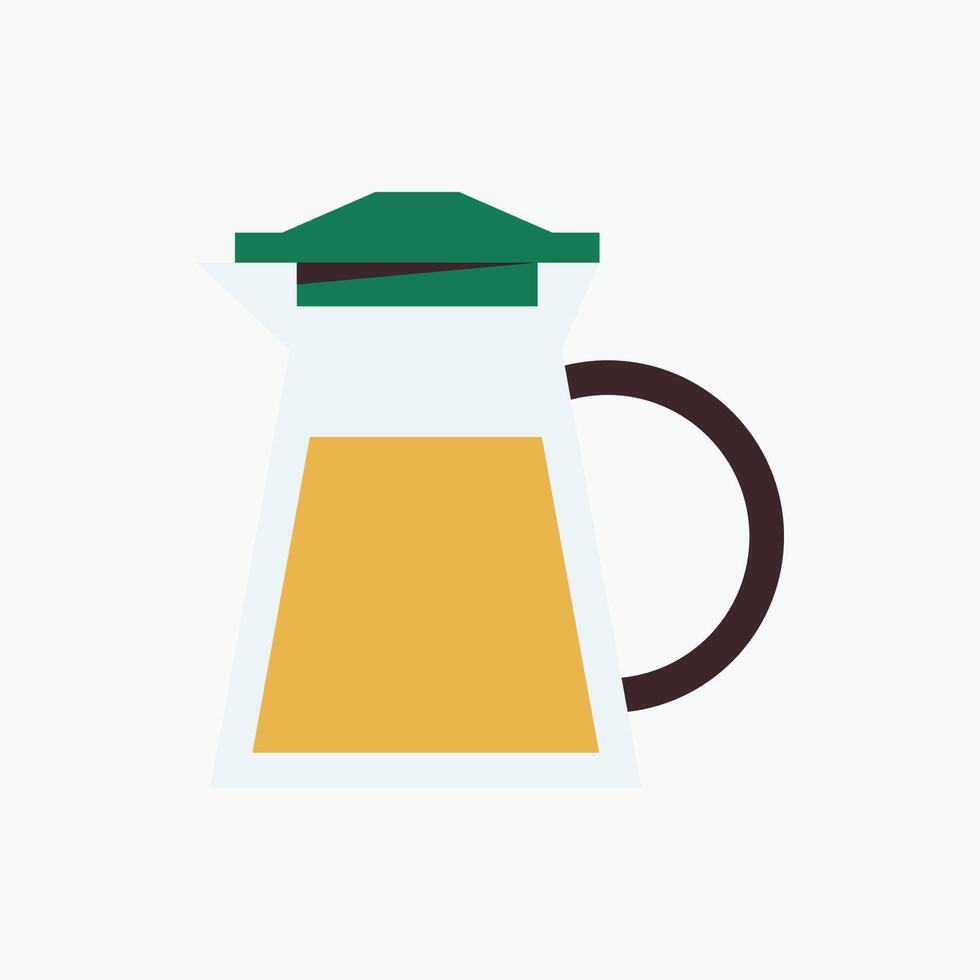 Coffee Jug illustration vector