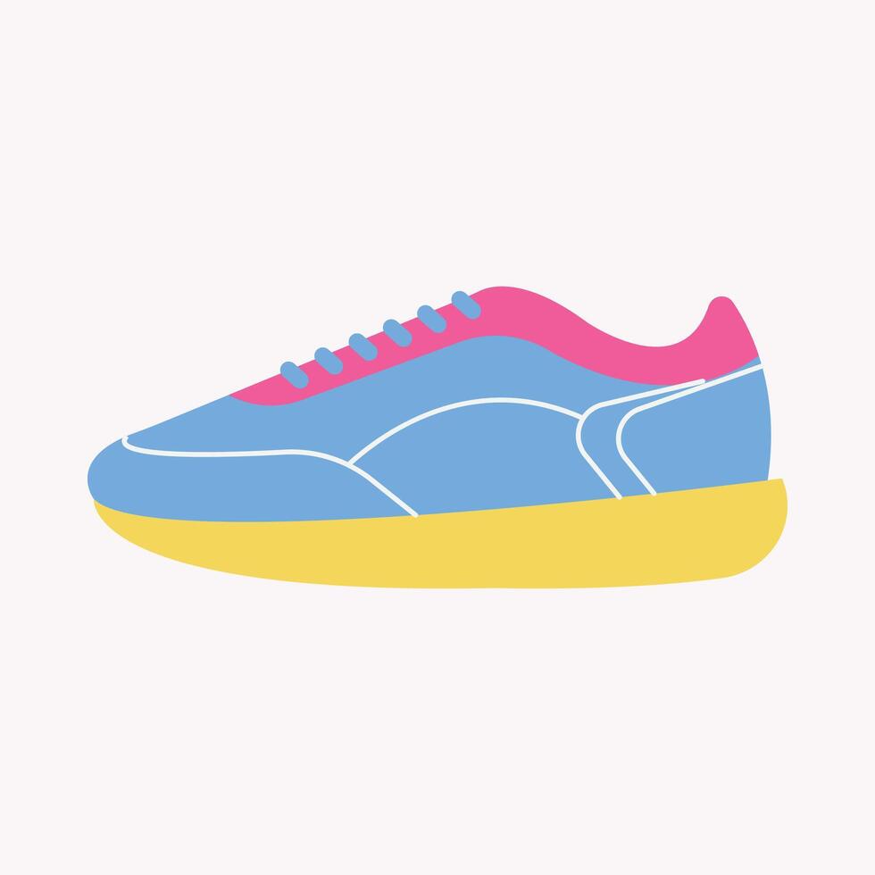 Running Sneakers illustration vector