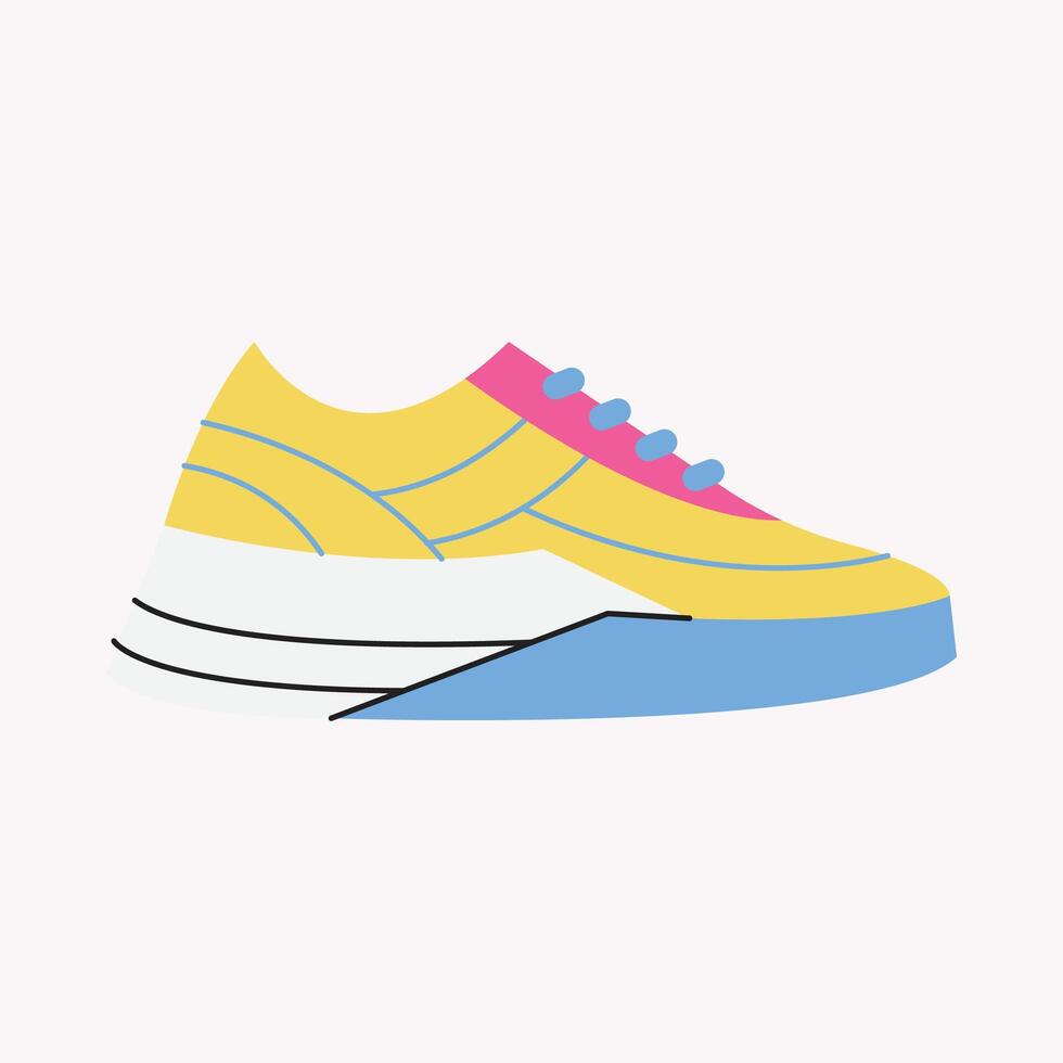 Running Shoes illustration Design vector
