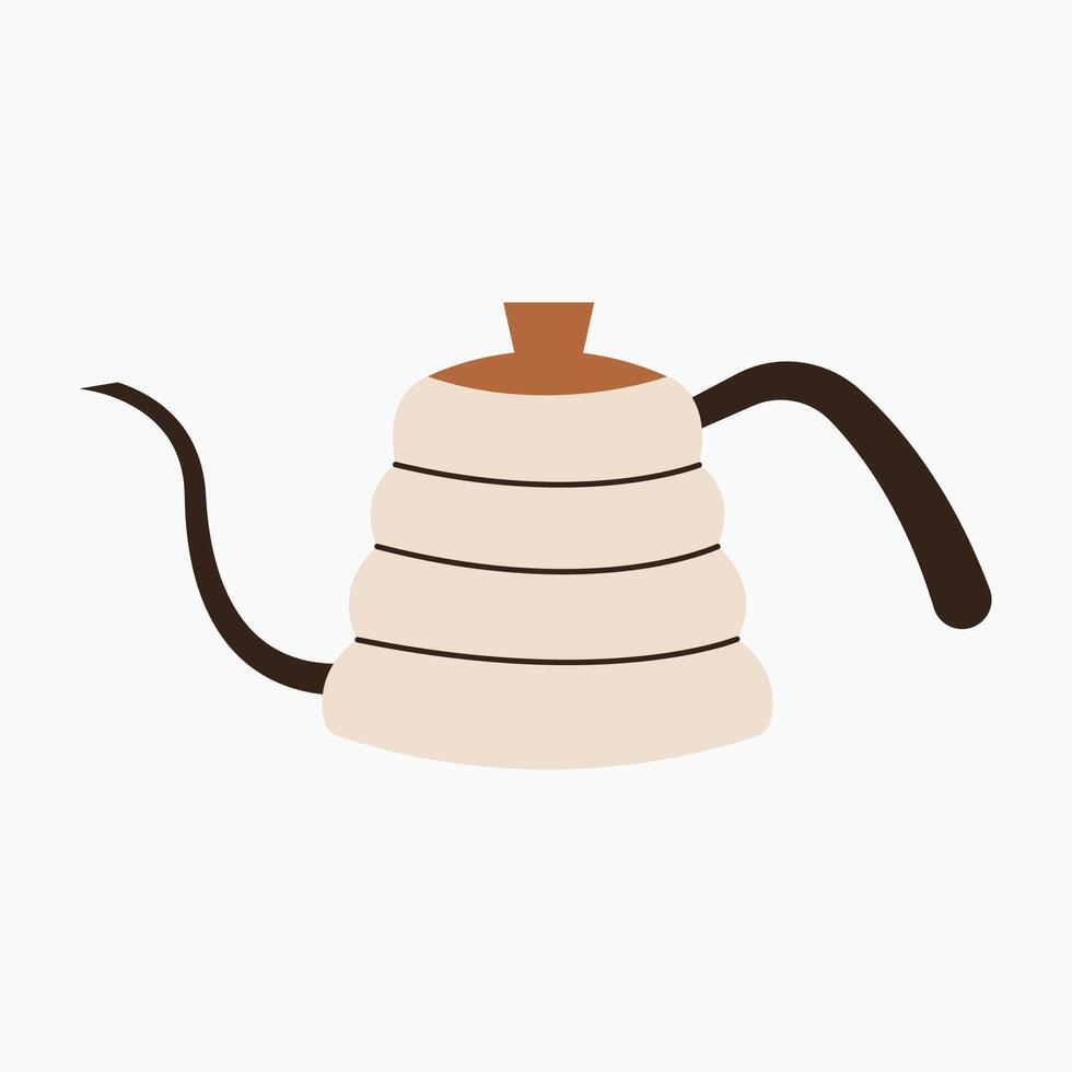Kettle Coffee Illustration vector