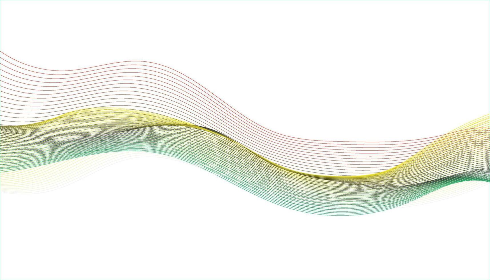Abstract background with lines. Modern wavy stripes on white background. Curved wavy line. vector