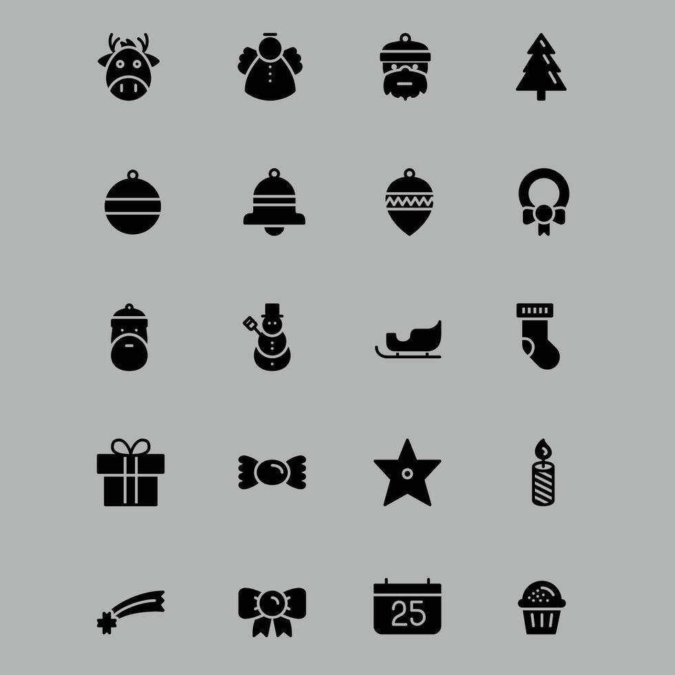 Christmas Icon Collection vector