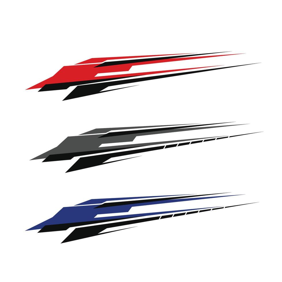 car body wrap sticker design vector