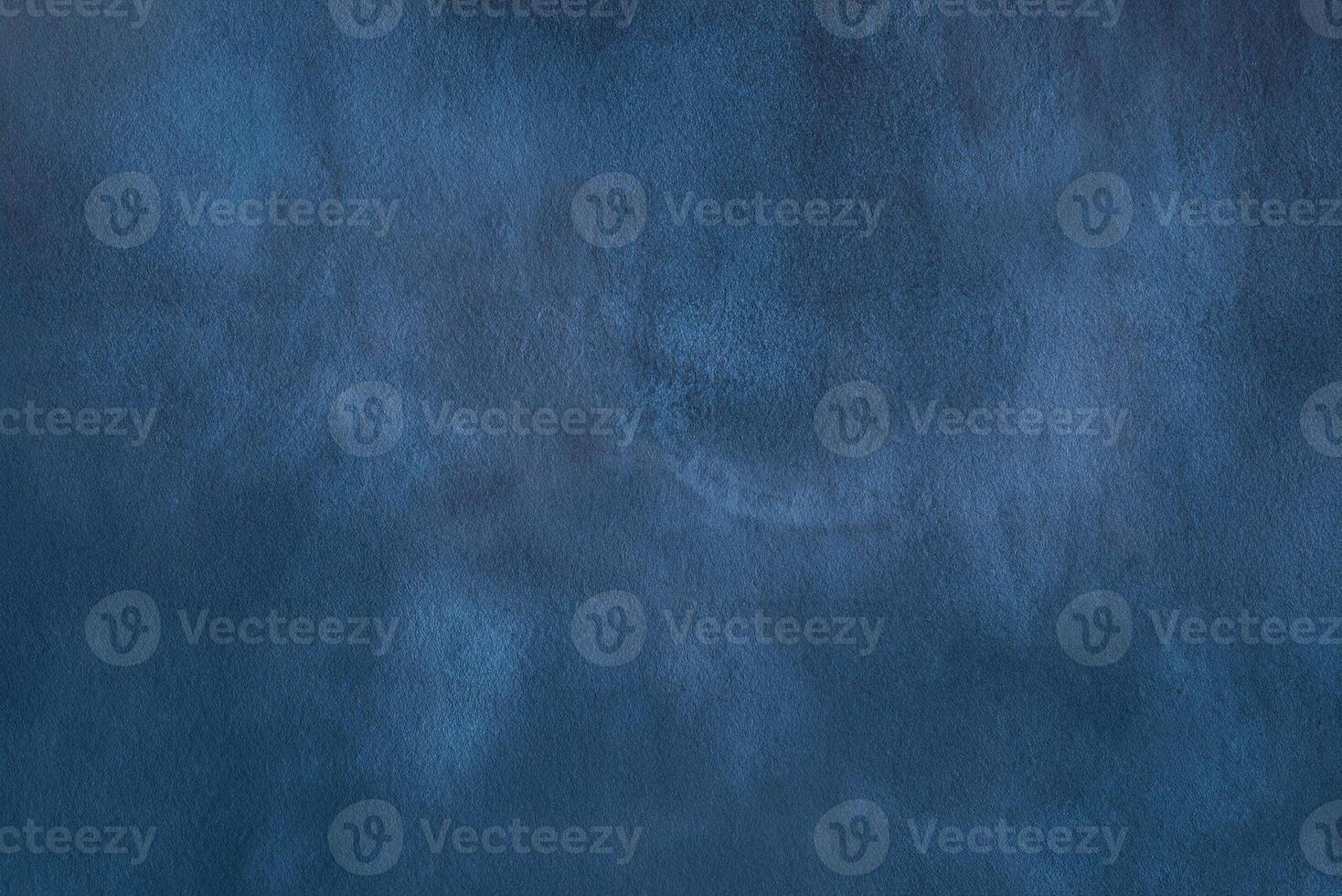 Blue Cement Texture Background with Darkened Edges photo