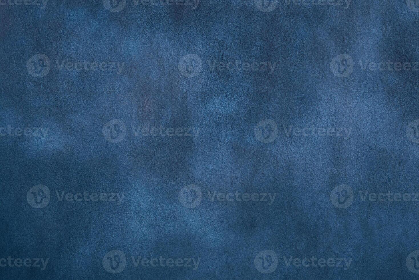 Blue Cement Texture Background with Darkened Edges photo