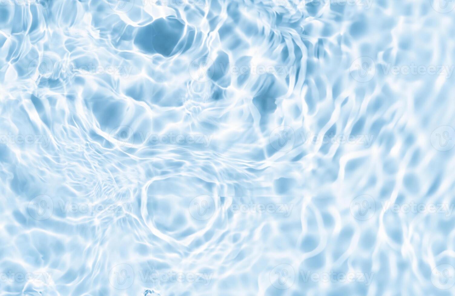 Summer Water Texture with Ripples and Leaf Shadow - Ideal for Cosmetics and Skincare Backgrounds photo