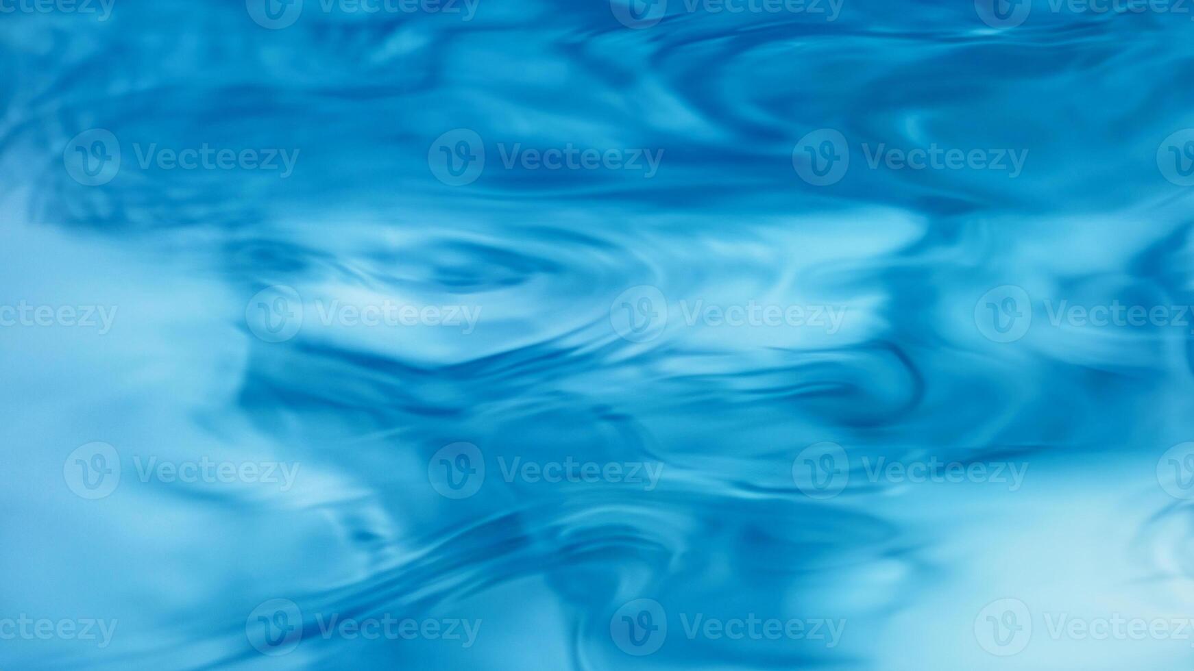 Abstract Blue Sea Surface with Pattern photo