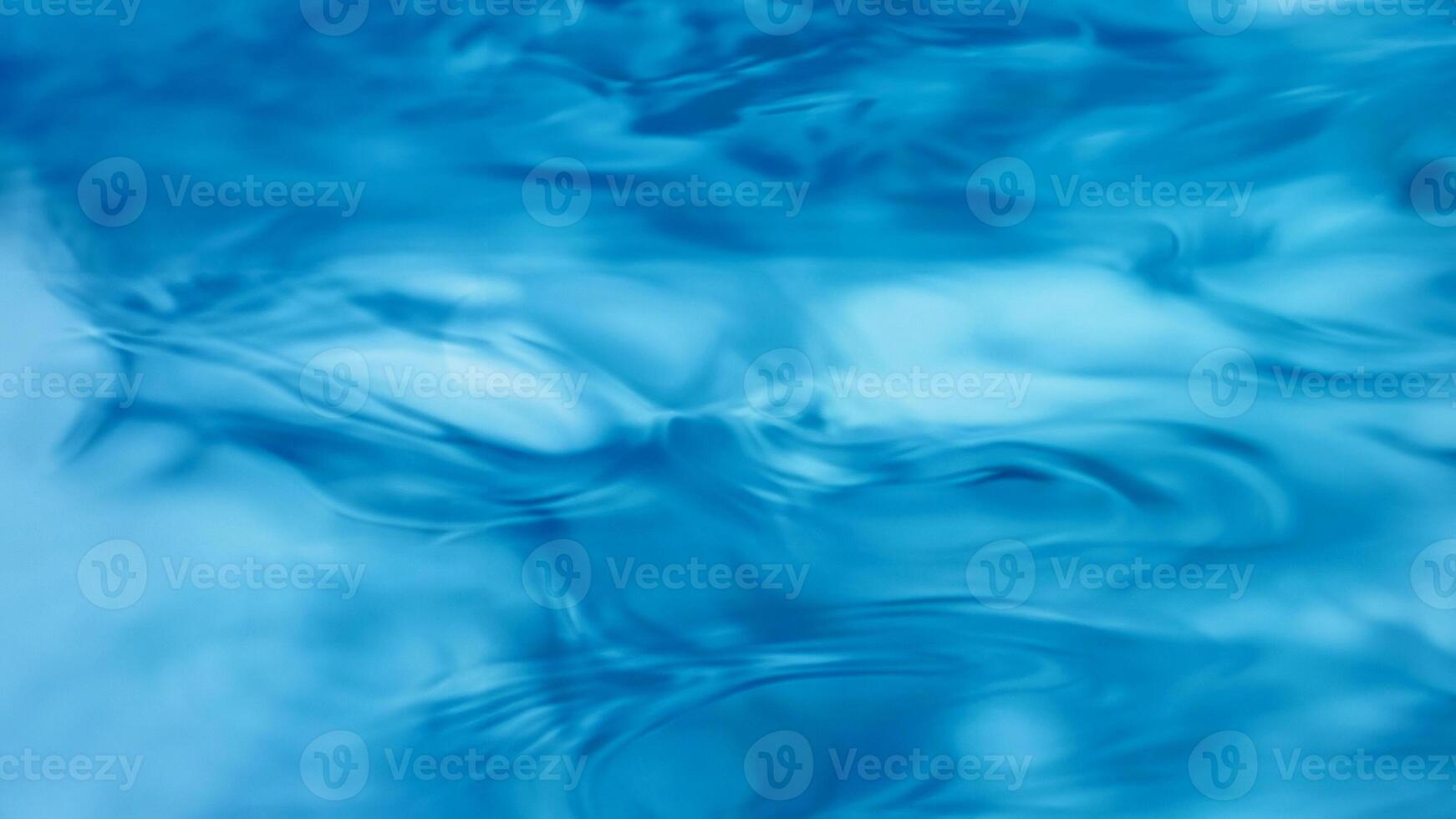Abstract Blue Sea Surface with Pattern photo