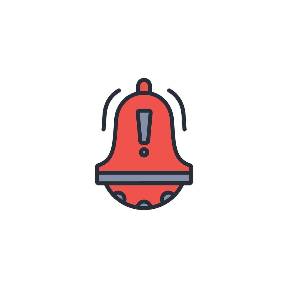 alert icon. .Editable stroke.linear style sign for use web design,logo.Symbol illustration. vector