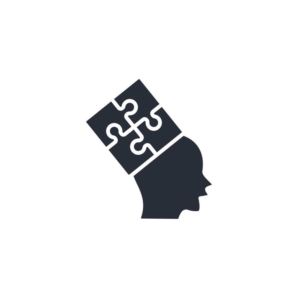 alzheimer icon. .Editable stroke.linear style sign for use web design,logo.Symbol illustration. vector
