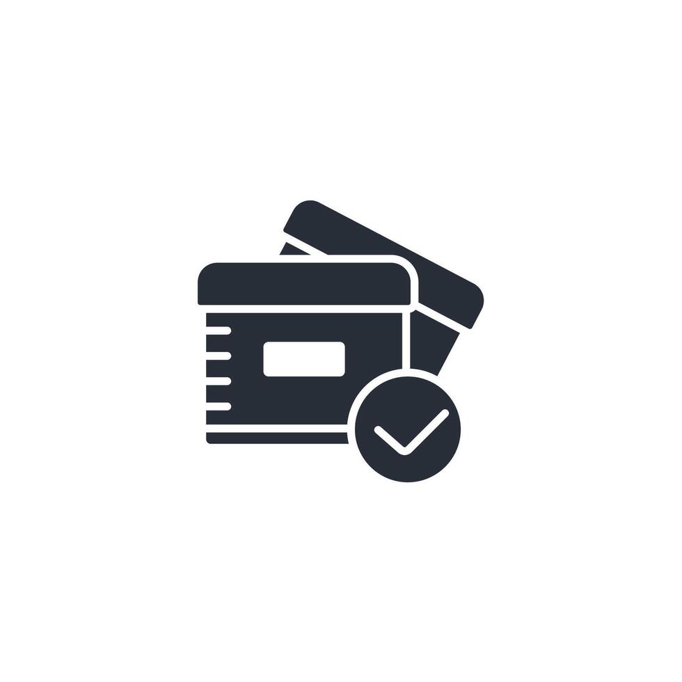 storage icon. .Editable stroke.linear style sign for use web design,logo.Symbol illustration. vector