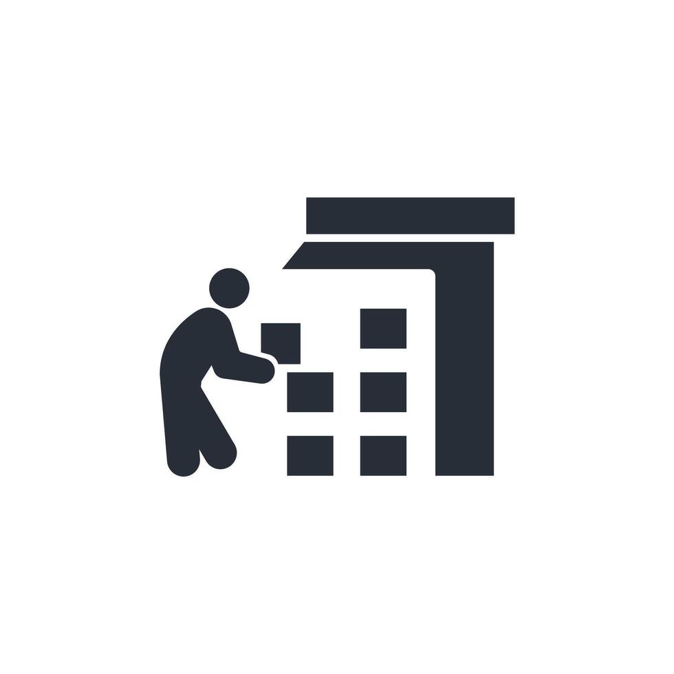 storing icon. .Editable stroke.linear style sign for use web design,logo.Symbol illustration. vector