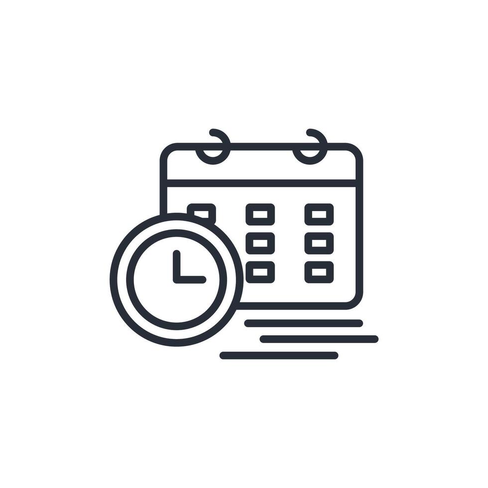 booking wedding icon. .Editable stroke.linear style sign for use web design,logo.Symbol illustration. vector