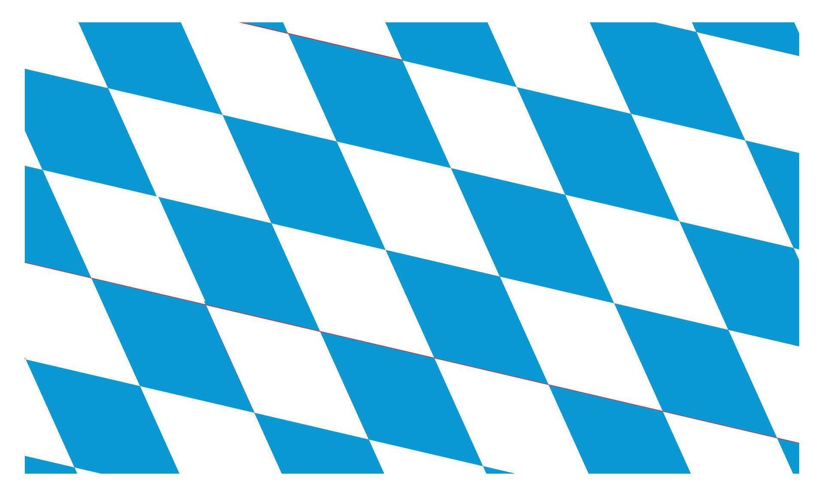 Illustration of Bavaria flag. The correct proportions and color vector