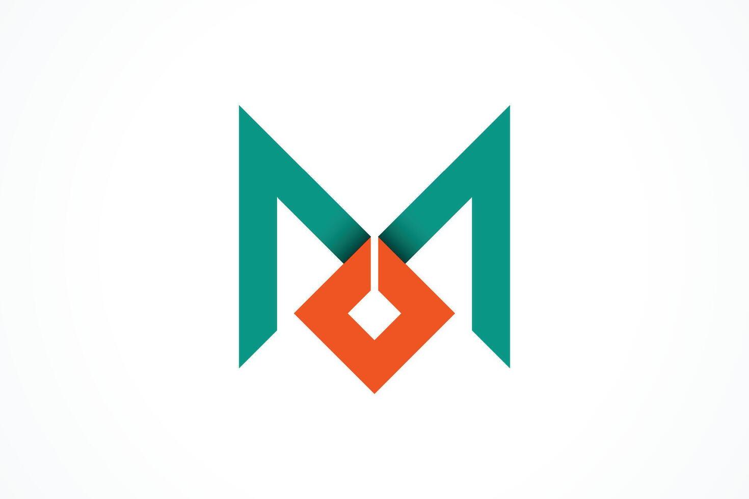 Initial Letter M Logo Design Element vector