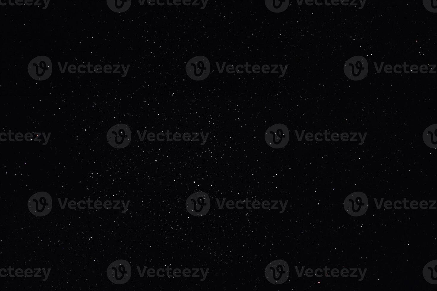 Starry Night Sky with Distant Galaxies at Dusk photo