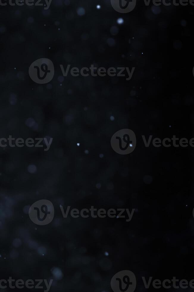 White Snow Bokeh on Gray Background for Graphic Overlay photo