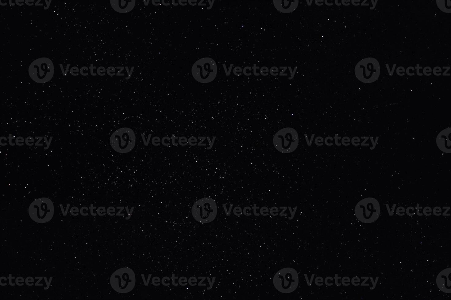 Starry Night Sky with Distant Galaxies at Dusk photo