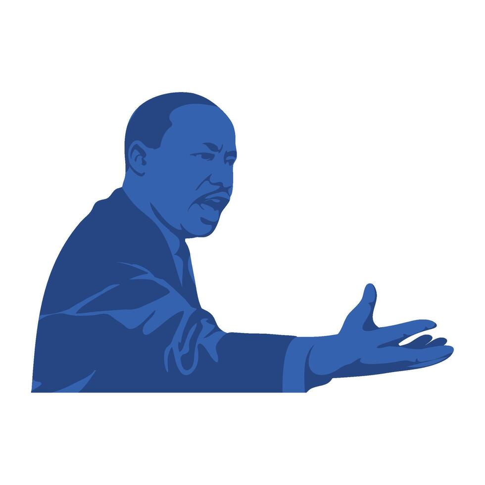 Martin luther king jr vector