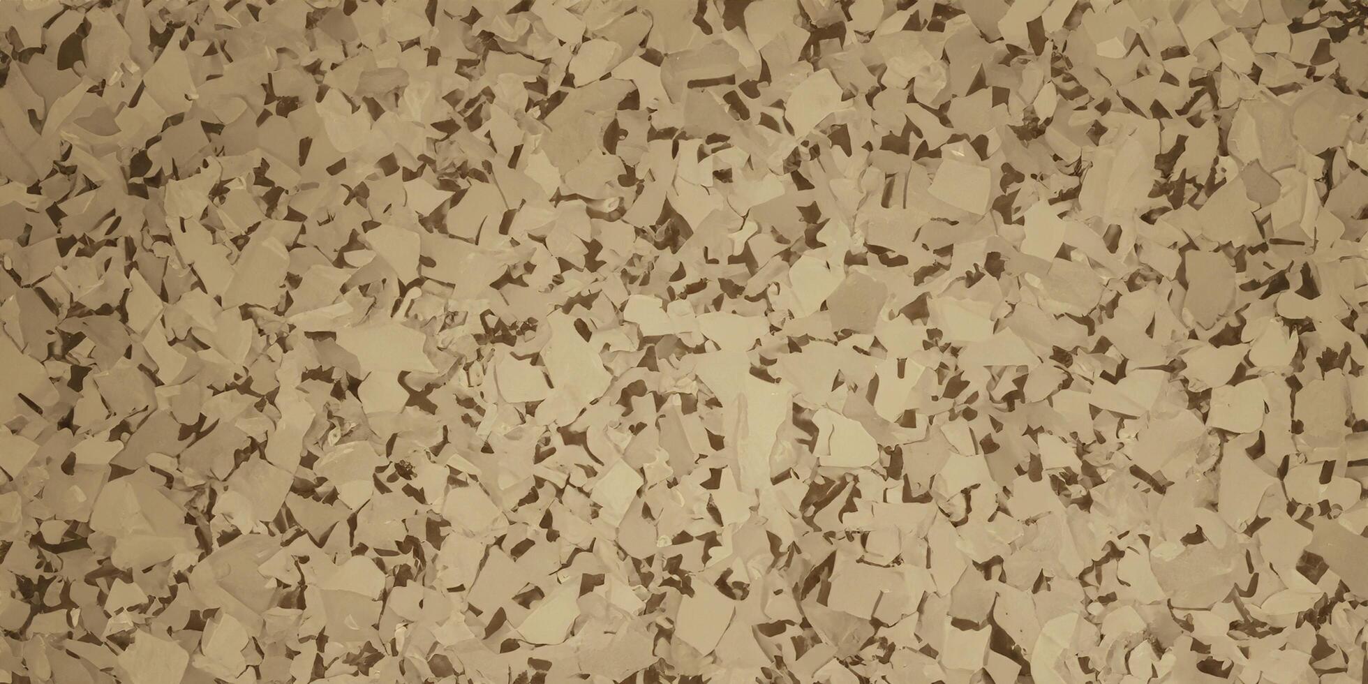 Beige textured background with abstract stone fragments for modern design photo