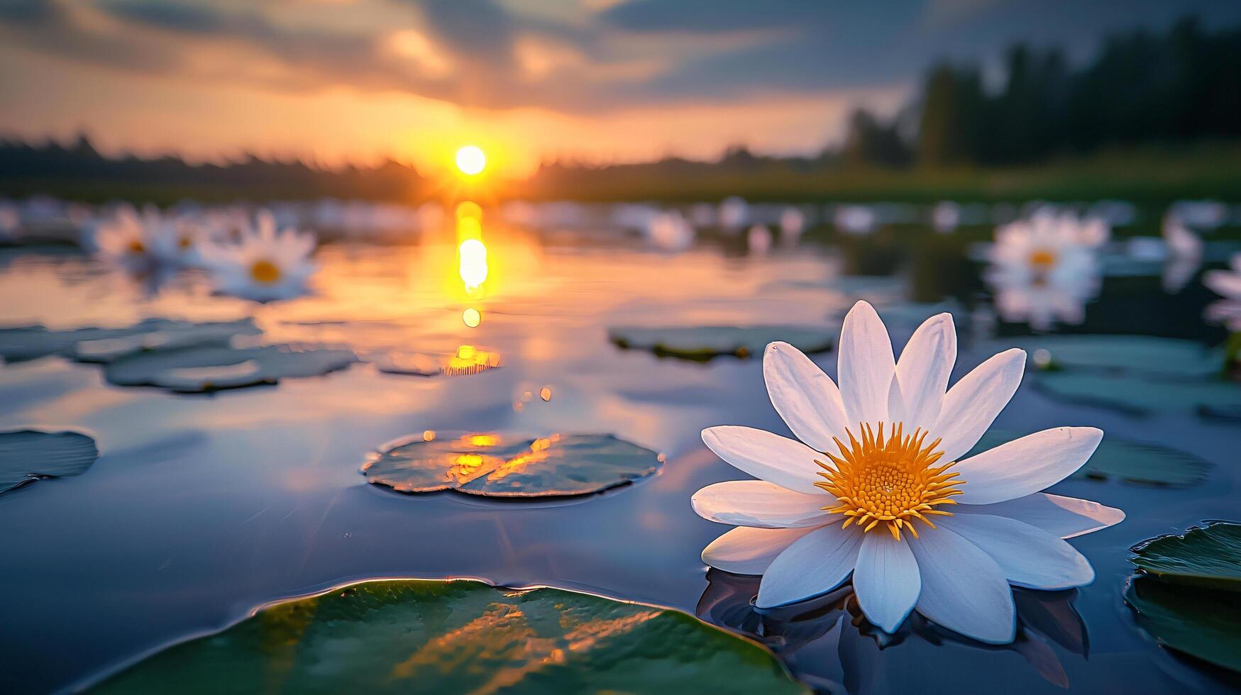 Nature Background, High-Resolution Wallpaper for a Serene and Stunning View photo