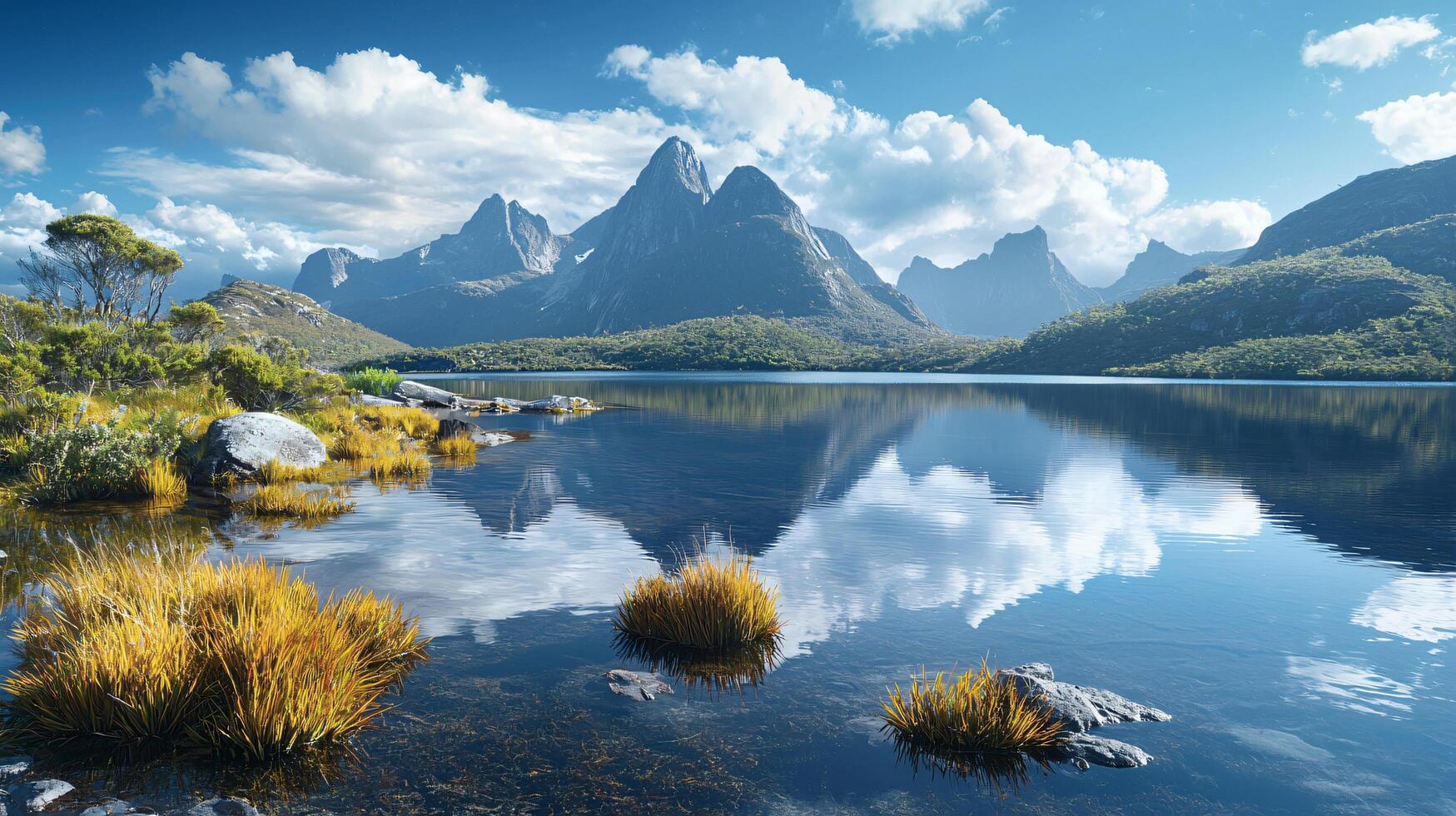 Nature Background, High-Resolution Wallpaper for a Serene and Stunning View photo
