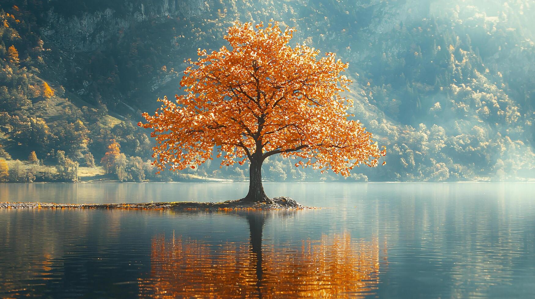 Nature Background, High-Resolution Wallpaper for a Serene and Stunning View photo
