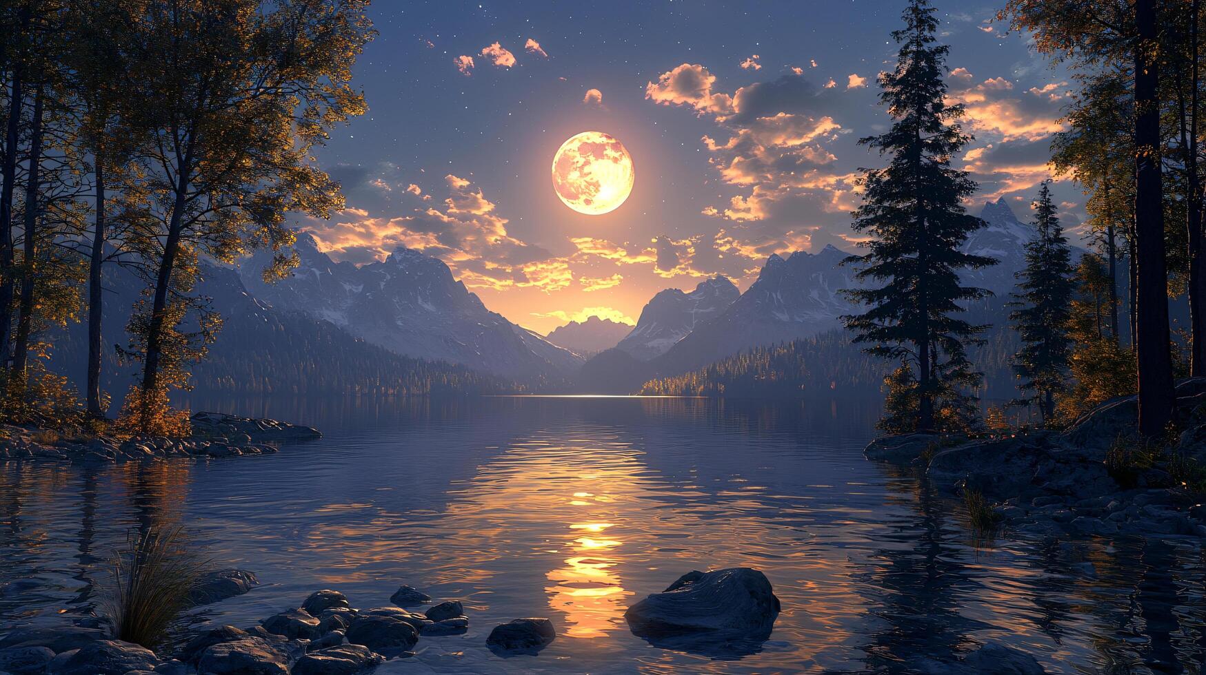 Nature Background, High-Resolution Wallpaper for a Serene and Stunning View photo