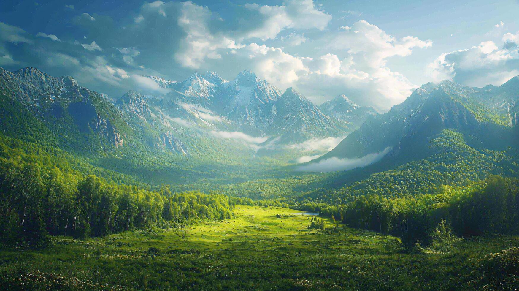 Nature Background, High-Resolution Wallpaper for a Serene and Stunning View photo