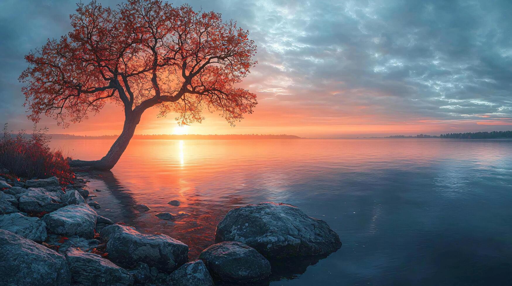 Nature Background, High-Resolution Wallpaper for a Serene and Stunning View photo