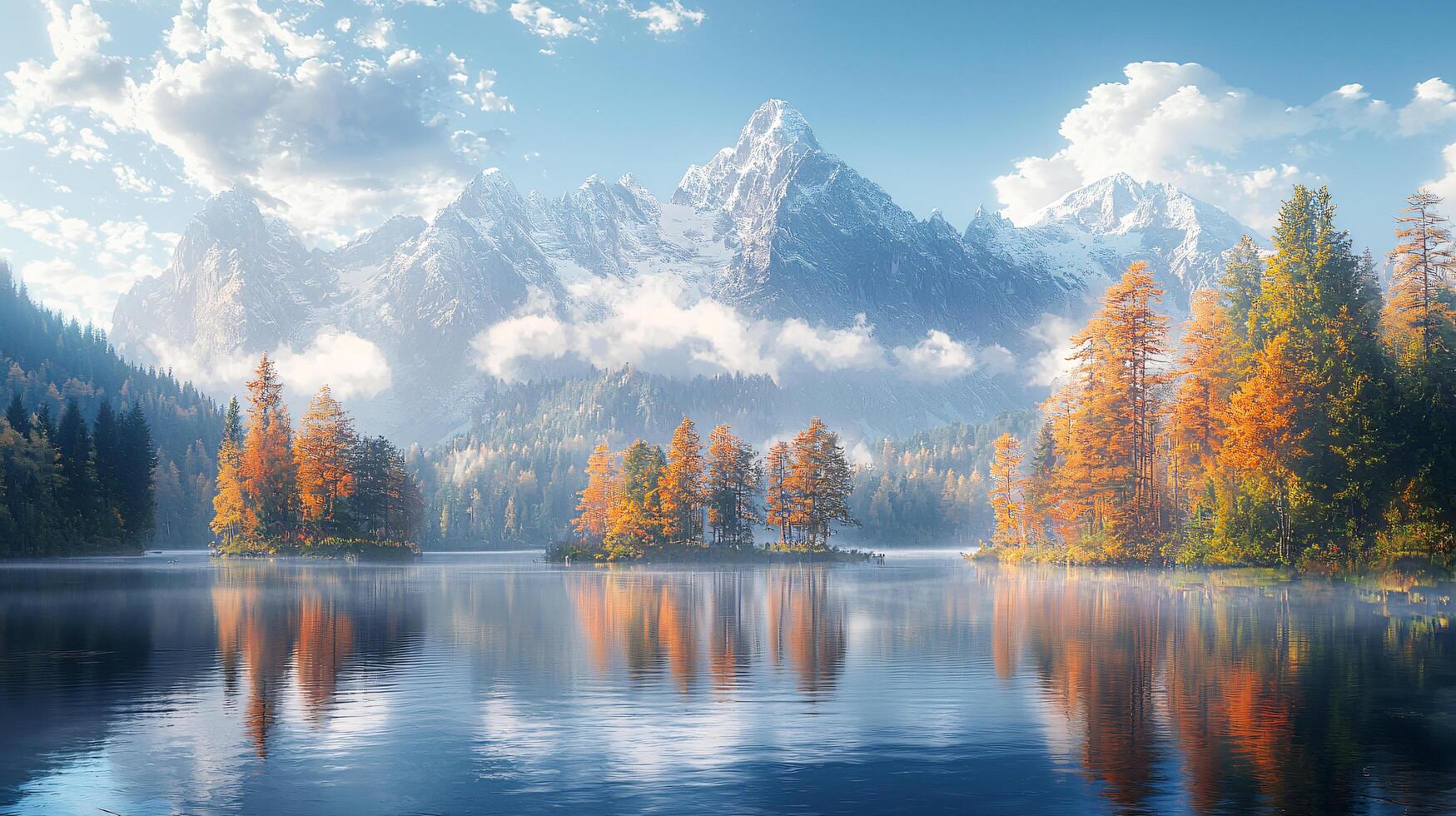 Nature Background, High-Resolution Wallpaper for a Serene and Stunning View photo