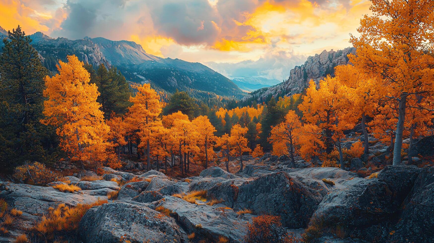 Stunning High-Resolution Nature and Landscape Backgrounds, Breathtaking Scenery in HD photo